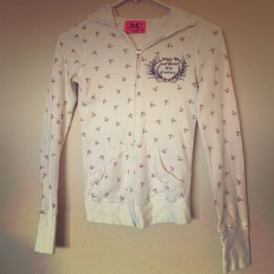 White Thermal Juicy Couture Jacket