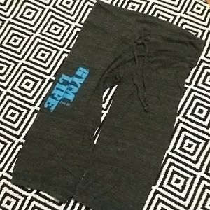Dark gray gym life capris