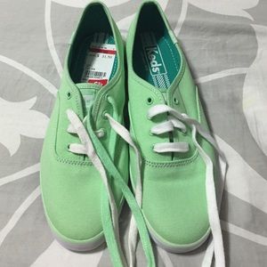 mint green keds