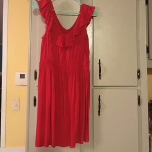 Cute, red dress. Excellent used condition.