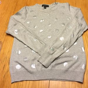 Ann Taylor polka dot sweater