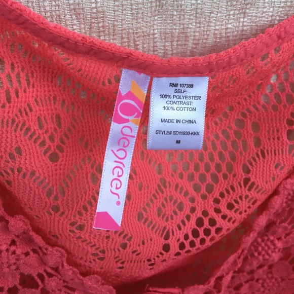 Pink knit tank top NWOT - Picture 3 of 3