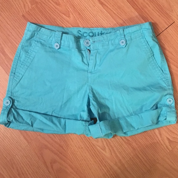 Turquoise shorts. EUC