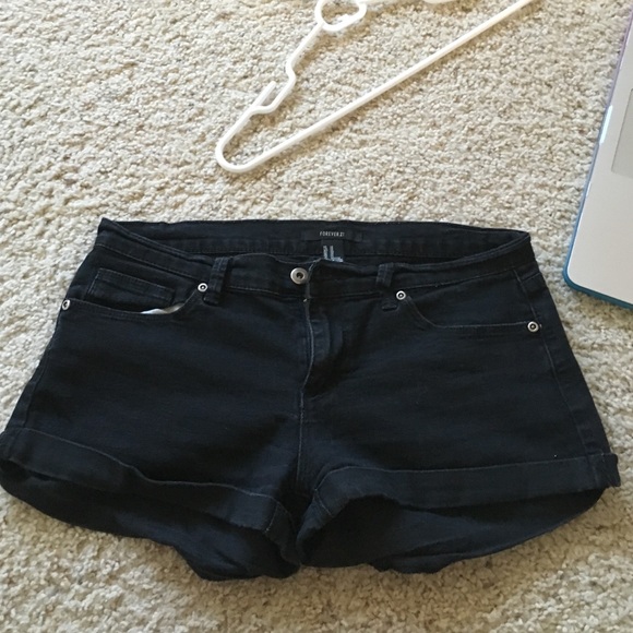 Black shorts