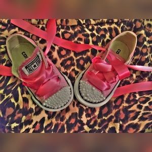 Toddler bling converse