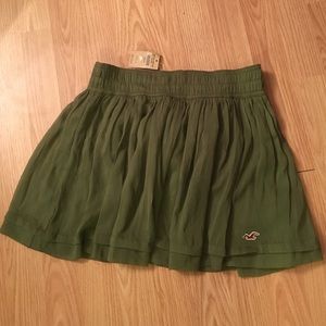 NWT Skirt, olive green.