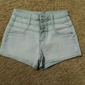 high waisted shorts