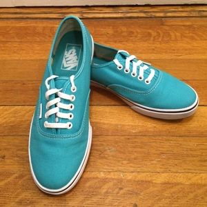 VANS Lo-Pro Authentic in Turquoise/White