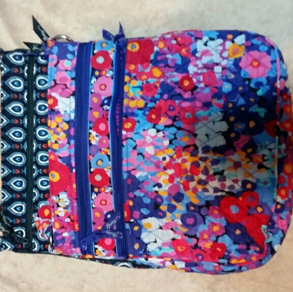 Vera Bradley Triple Zip Hipster