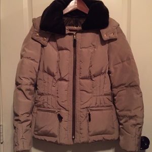 Zara - Down Jacket, S, Camel