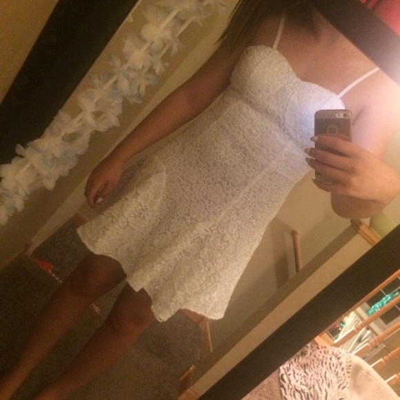 beautiful white dress