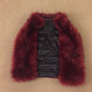 Buffalo faux fur Vest