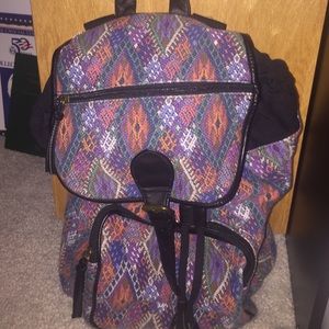 Multicolored backpack