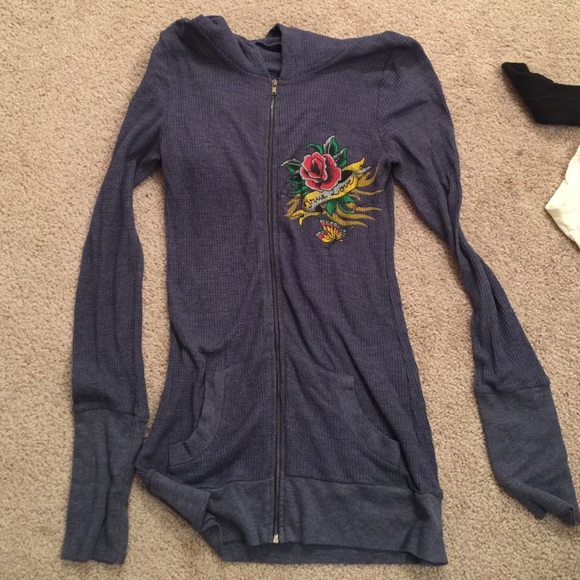Zip up sweatshirt