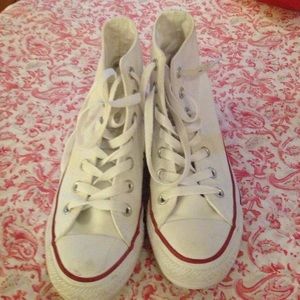 White high top converse