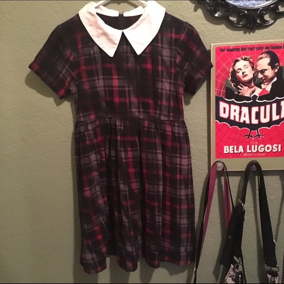 Disturbia Outsiders Plaid Dress