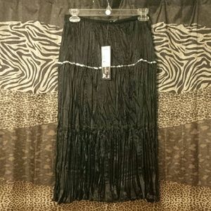 NWT Long Black Skirt