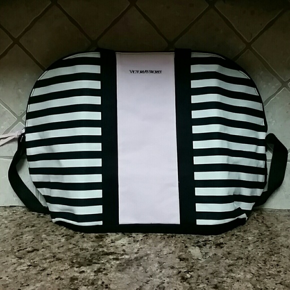 SOLD-----New Victoria Secret Canvas Tote - Picture 1 of 4