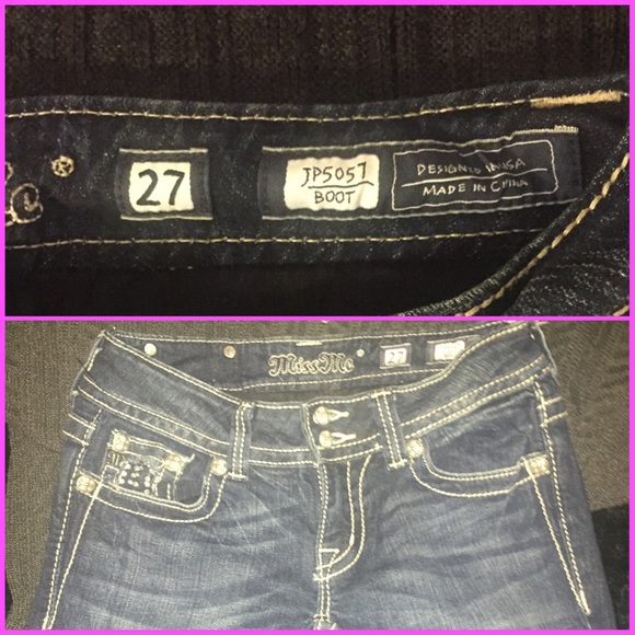 SOLD! Miss Me jeans like new - Picture 3 of 4