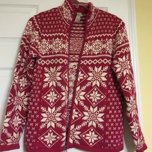 LL Bean cardigan