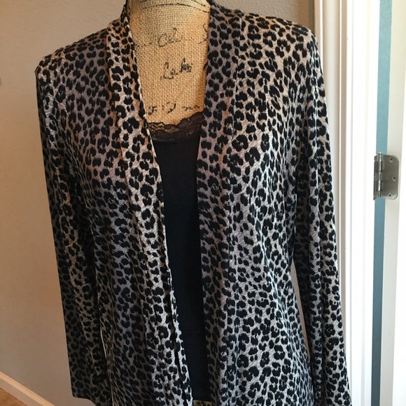Made in Heaven: Animal Print Cardigan--