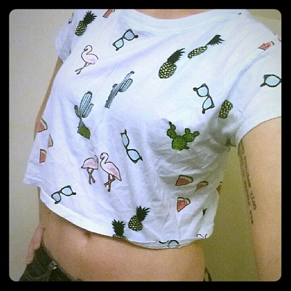 H&m dividend crop top