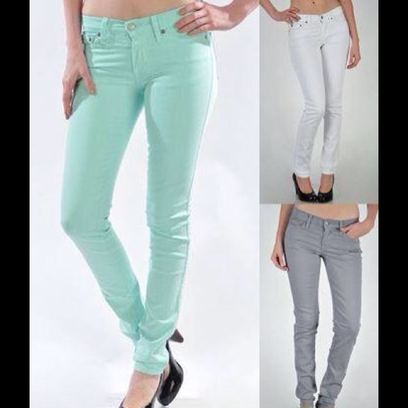 Mint skinny jeans. Size 11 (runs small)