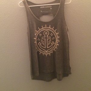 Grey vans tanktop