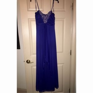 Royal Blue Size 5 prom dress