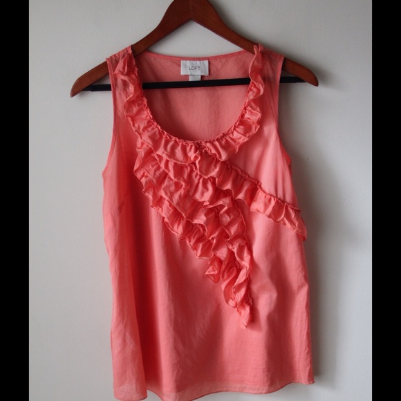 LOFT Tops - LOFT ruffle top