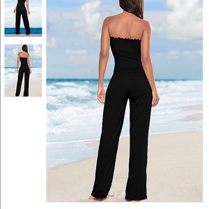 venus smocked jumpsuit