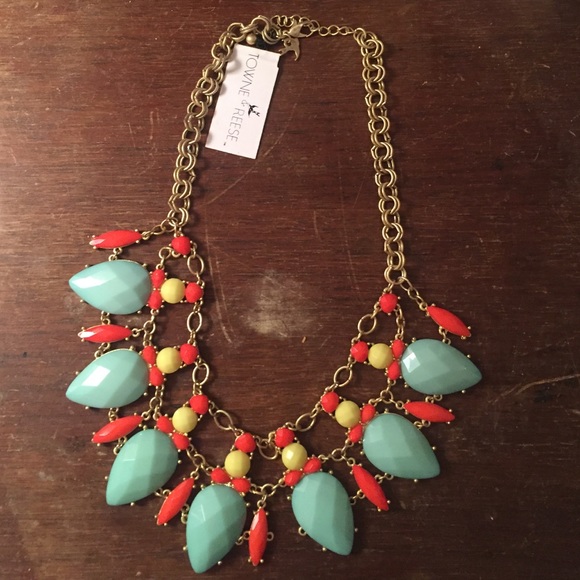 NWT Towne&Reese necklace 💙🔥 - Picture 1 of 4