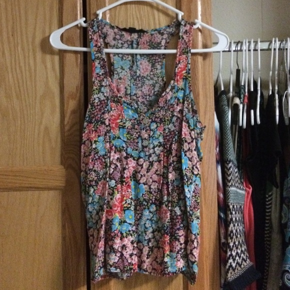 Floral Tank Top