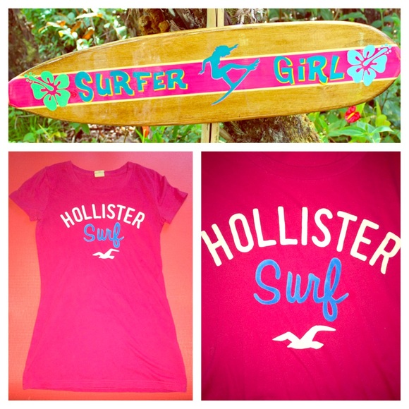 Cute Hollister shirt 🏄🏽