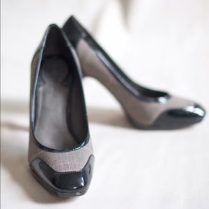 Joan & David black heels