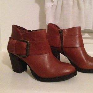 Brown booties
