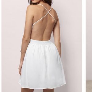 White/ivory homecoming dress, worn once