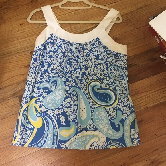 Printed Lilly Pulitzer top