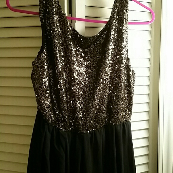 Forever 21 hi-low sequin dress