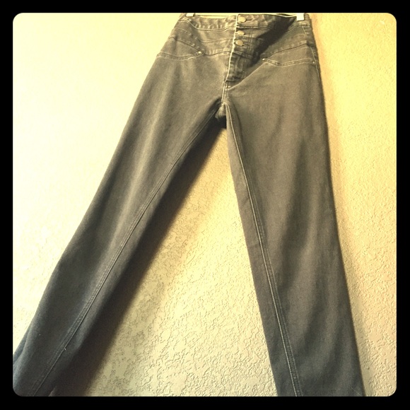 🔴SOLD🔴 Black high waisted jeans