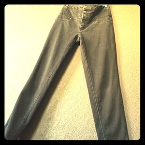 🔴SOLD🔴 Black high waisted jeans