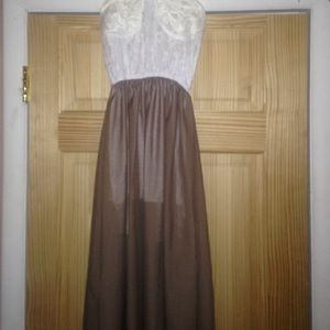 Strapless Maxi dress