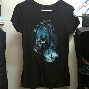 Black Totoro Tee