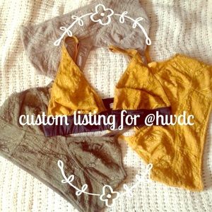 2 Free People Bralettes