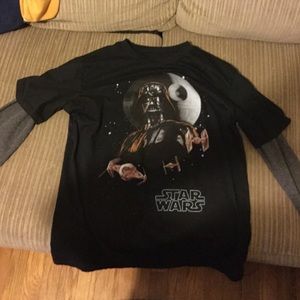 A small/medium Star Wars long sleeve shirt