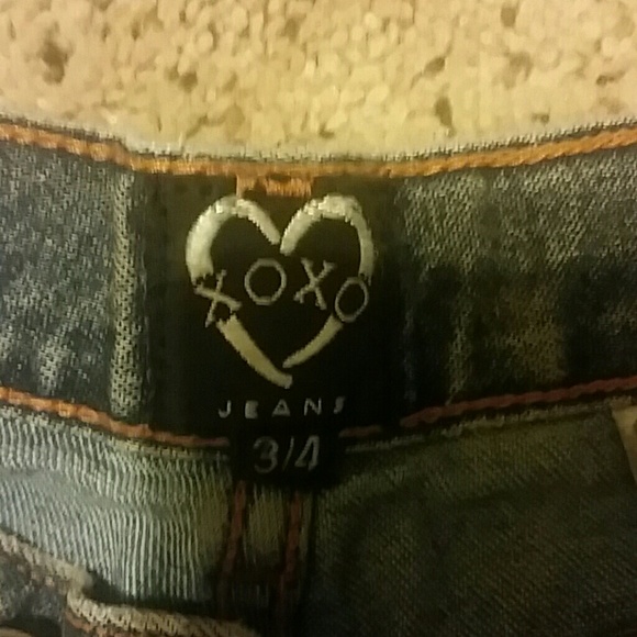 XOXO Jean Skirt - Picture 2 of 2