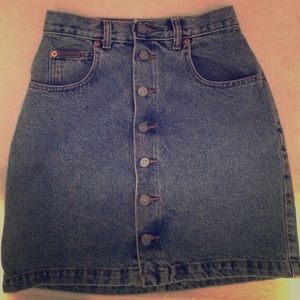 Vintage Calvin Klein High-Waisted Skirt