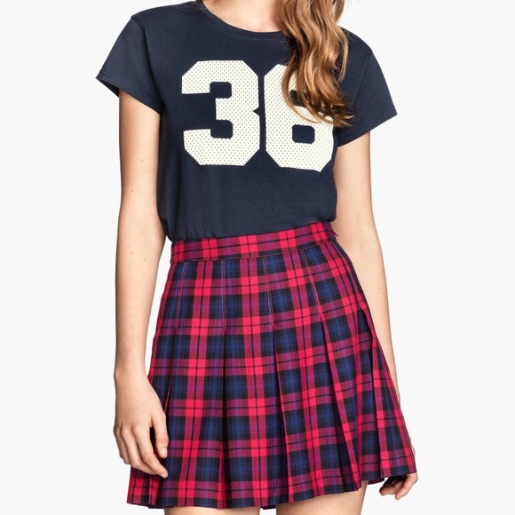 Plaid H&M Skirt