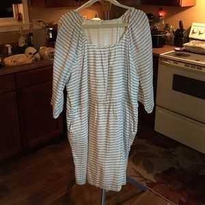 striped dress