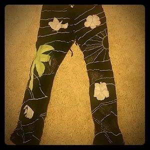 Designer Palazzo drawstring pants